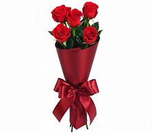 Букет 5 Красных роз Эдлесс Лав в Кильдинстрое