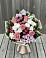Букет цветов из: Альстромерии, Гвоздики, Розы и Хризантемы в Кильдинстрое