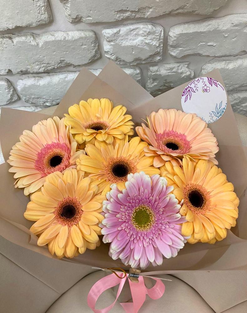 Букет цветов из: Герберы в Кильдинстрое