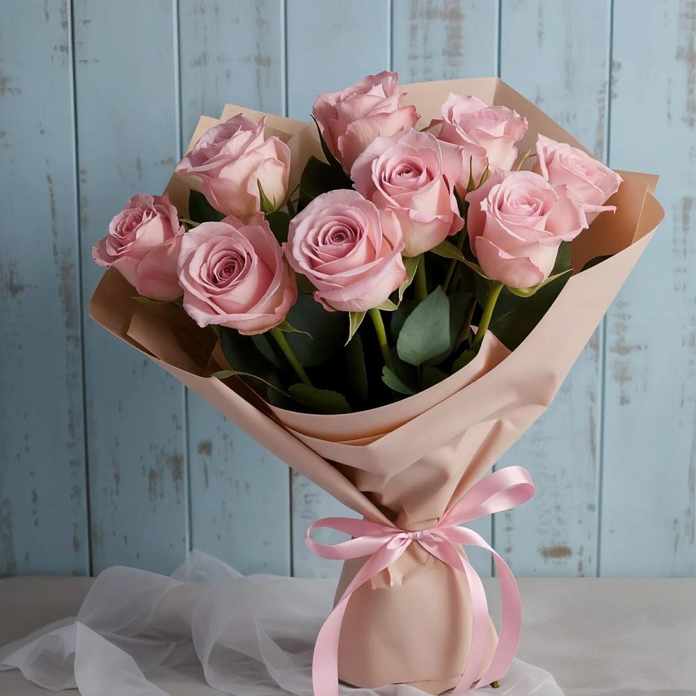 Букет цветов из: Розы в Кильдинстрое