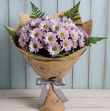 Букет цветов из:  Хризантемы в Кильдинстрое