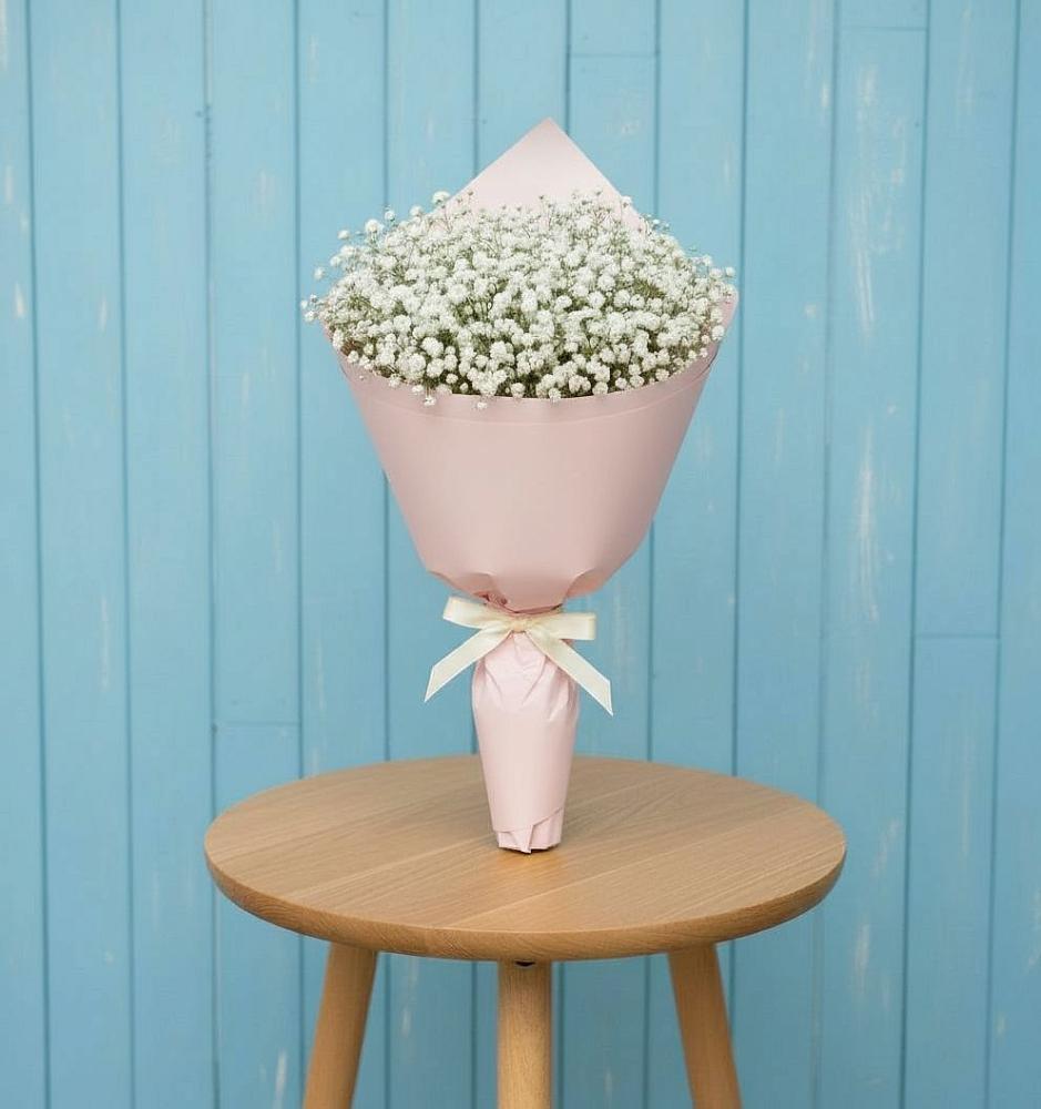 Букет цветов из: Гипсофила в Кильдинстрое