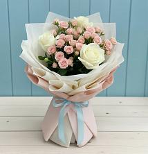 Букет цветов из:  Розы в Кильдинстрое