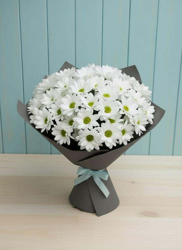 Букет цветов из: Хризантемы в Кильдинстрое