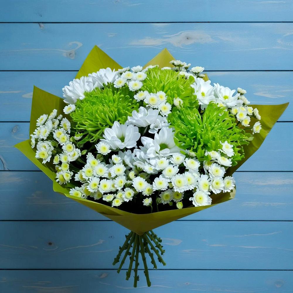 Букет цветов из: Хризантемы в Кильдинстрое