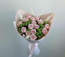 Букет цветов из:  Розы и Хризантемы в Кильдинстрое