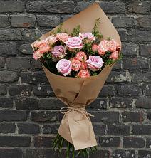 Букет цветов из:  Розы в Кильдинстрое