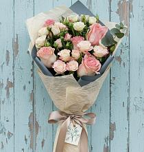 Букет цветов из:  Розы #REPLACE_PRED# Кильдинстрое