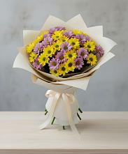 Букет цветов из:  Хризантемы в Кильдинстрое