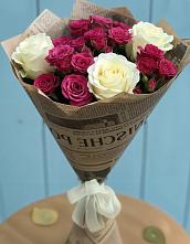 Букет цветов из:  Розы #REPLACE_PRED# Кильдинстрое
