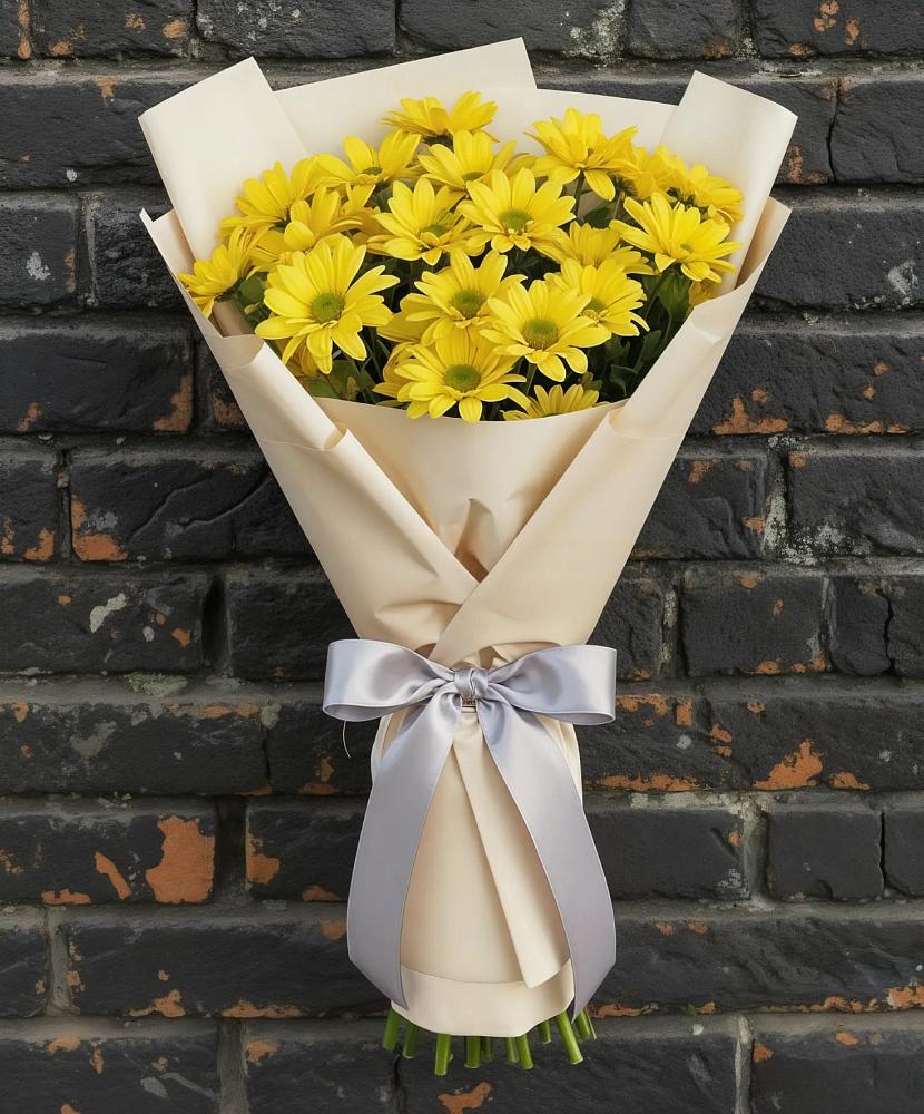 Букет цветов из: Хризантемы в Кильдинстрое