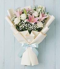 Букет цветов из:  Лилии в Кильдинстрое