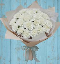 Букет цветов из:  Гвоздики #REPLACE_PRED# Кильдинстрое