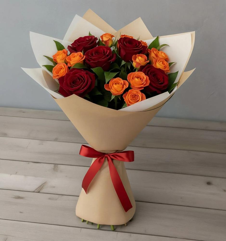 Букет Любовь и восторг в Кильдинстрое